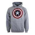 thumbnail image 1 of Captain America Mens Shield Hoodie, 1 of 3