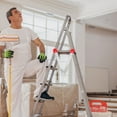 thumbnail image 4 of 2 Sets folding Ladder Hinge Attic Ladder Hasp Hinge Folding Step Ladder Part Step Ladder Metal Hinge, 4 of 9