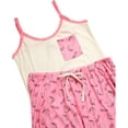 thumbnail image 3 of Andree Joan Womens Pajama Set - 2 Piece Short Sleeve Pajama Top and Pajama Pants for Women, 3 of 7