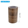 thumbnail image 2 of Unique Bargains Ruban de Réparation Grain de Bois 4.7"X33 Pieds, Ruban de Réparation Texturé Réaliste Auto-Adhésif, Bégonia, 2 of 7