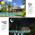 thumbnail image 4 of 1PCS Solar Horseshoe Road Stud Light - Blanco - Siempre encendido MFZFUKR CPB-US-DYP702-3, 4 of 5