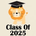 thumbnail image 3 of CafePress - Class Of 2025 Graduate (Lion) Light T Shirt - Light T-Shirt - CP, 3 of 4