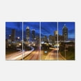 thumbnail image 2 of Design Art - Atlanta Skyline Twilight Blue Hour, 2 of 3