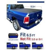 Retractable (fits) 2014-2019 Chevy Silverado GMC Sierra 6.5 Foot Bed Wide Rails Truck Bed Tonneau Cover