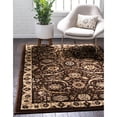 thumbnail image 2 of Unique Loom Tapis Design Complexe Espahan 6' x 9' Rectangle Marron/beige, 2 of 2