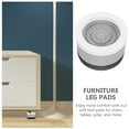 thumbnail image 3 of BESTYASH 4Ud Cubiertas Para Patas De Muebles En Plástico Gris Para Estabilidad Y, 3 of 7