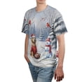 thumbnail image 4 of Hello Winter Golden Retriever Football Snowman Welcome Snowy Morning All Over Print 3D Shirt Unisex Merch Goldens Dog Lover Gifts Idea - 01012, 4 of 6