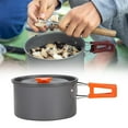 thumbnail image 6 of figatia Camping Pot Easy to Clean Compact Portable Cookware for Travel Fishing Beach 19.5cmx19.5cmx11.5cm, 6 of 8