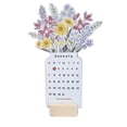 thumbnail image 2 of Teissuly 2024 Creative Flower Desk Calendar, Vase Shaped New Year Monthly Calendar Planner Teissuly WER2023112004583, 2 of 8