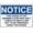 Warning Sign 4, variant on Notice Stop Restricted Area Authorized Personnel Only Sign - 8"x12" Aluminum UV Ink Printed Sign for House Business, Restricted Area, Access Control