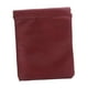 thumbnail image 3 of Bolsa de maquillaje de cuero sintético, pequeña, mini, de viaje, portátil, impermeable, organizador de joyas, estuche para lápiz labial, auriculares y Vino tinto 12x15cm, 3 of 8