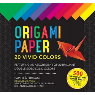 Origami Paper 500 Sheets Vibrant Colors 4 (10 CM): Tuttle Origami