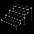 thumbnail image 3 of Removable Transparent Acrylic Display Stand Perfume Cosmetics Display Holder 29.5x34.5x20cm, 3 of 8