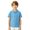 Z11-Blue, variant on YAYUBA Boys Short Sleeve Polo Shirts Kids Casual V-Neck School Uniform Golf Pique Polo Shirt Back To School Preppy Clothes Size 5-6 Years, Army Green