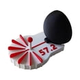 thumbnail image 3 of Maytalsory Billiard Table Aiming Trainer for Enthusiasts material]:This billiard aiming trainer Pool Practicing Billiards Club 30 Degree, 3 of 6