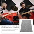 thumbnail image 3 of AURARMLET Panel De Aislamiento Acústico Gris Para Pared Ideal Para Privacidad En El Hogar, 3 of 7