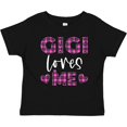 thumbnail image 3 of Inktastic My Gigi Loves Me Hearts in Pink Plaid Boys or Girls Baby T-Shirt, 3 of 5