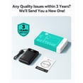 thumbnail image 2 of INIU Portable Charger, Smallest 22.5W 20000mAh PD Fast Charging Power Bank, Compatible with iPhone & Samsung, Black, 2 of 7