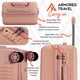 thumbnail image 4 of Maleta de viaje Carry-on de mano cabina 20” 10 kg ABS doble calibre TSA LOCK Glamour Armored Travel, 4 of 9
