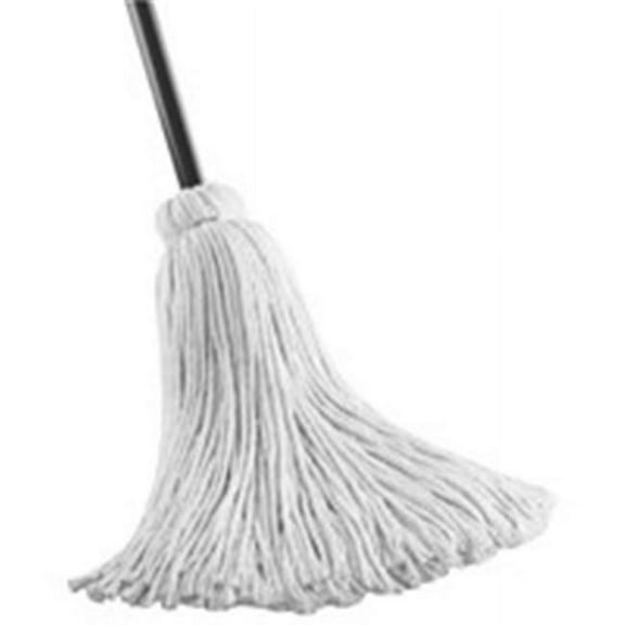 Chickasaw 00309 Deck Mop with Hanger, 32 oz Headband, Cotton/Synthetic Yarn Mop Head