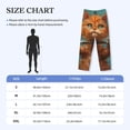 thumbnail image 2 of Cauagu Strong Kitten Lifting Weights Mens Pajama Pants Sleep & Lounge Pants,PJ Bottoms with Pockets-, 2 of 7