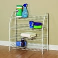 thumbnail image 3 of MONGJI  4-Tier Wire Shoe Rack Organizer, White Finish, Easy to Assemble, Holds 12 Pairs, for Closet, Bedroom with Sturdy Design, 3 of 5