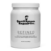 Gentlemen Republic Grooming Hard Hold & Shine Refined Mold Hair Styling Gel, 64oz