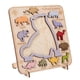 thumbnail image 5 of Rompecabezas de dibujos animados, juego de combinación, juguete educativo interactivo, rompecabezas preescolares para bebés. animales, 5 of 9