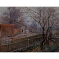 thumbnail image 3 of Nils Kreuger 24x20 Black Modern Framed Museum Art Print Titled - Autumn, Varberg, 3 of 5