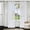 White, variant on Impressions Kyrie Lattice Textured Sheer Curtain Set of 2 with Grommet Header