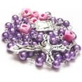 thumbnail image 3 of Perles de Rosaire Lavande pour Femmes - Collier Cadeau Catholique, Acrylique, Acrylique, 3 of 6