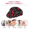 thumbnail image 6 of KLL Red Rooster Pattern Shower Cap & Bath Cap for Women,Reversible Oversized Waterproof Shower Caps for all Hair Lengths,Elastic Reusable Bathing Hair Cap, 6 of 6