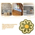 thumbnail image 3 of unbranded Tapete Decorativo Verde En Forma De Flor Para Con Alta Resistencia Y Absorción, 3 of 6