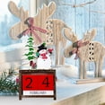 thumbnail image 4 of Nativity Scene 24 Days Countdown Wooden Block Calendar Christmas Advent Calendar, 4 of 6