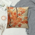 thumbnail image 2 of COMIO Fall Leaves Throw Pillow Covers Outdoor Forest Autumn Decor Maple Leaves Couch Sofa Bed Comfy Home Decor Couch Decorative Set,Yellow Orange, 2 of 5