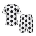 thumbnail image 1 of KLL Ensemble de Pyjama à Manches Courtes Imprimé Ballon de Soccer pour Enfants, Ensemble de Pyjama Doux pour Garçons et Filles-4TG, 1 of 6