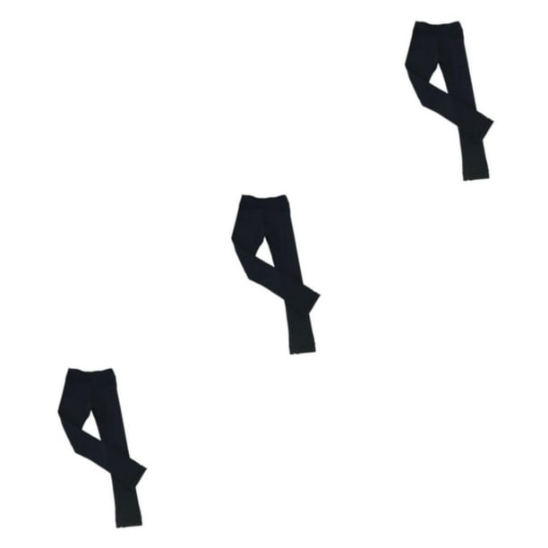 Yuarrent Mallas de patinaje Crystal Sparkling Pants Leggings de patinaje artístico Pure Black160 Type1 NO1