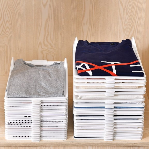 Clothes Folding Storage Board, Wardrobe Organizer Tool, Space-Saving Storage Accessory for Bedroom Closet and Cabinet