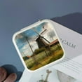 thumbnail image 4 of FCXZI Windmill Field Man Jewelry Storage Box for Necklaces Rings Earrings White, 4 of 5