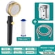 thumbnail image 4 of Handheld High Pass Ducha Sprinkler Sprinkler Rotación de 360 ​​grados Masaje de Ducha Ducha Hogar Hotel Baño Adulto Familia Negro Tipo 4 Advancent HA010610-04, 4 of 6