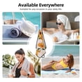 thumbnail image 6 of Premium Bath Towel Sunflower - Quick Drying - Coral Velvet Highly Absorbent Bath Towel Bathroom Beach Gym Hotel Salon Spa Sport Yoga Towel (27x55in), 6 of 6