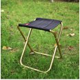 thumbnail image 3 of Asiento plegable JAMW para silla de picnic Taburetes portátiles Jardín Playa Pesca Camping color dorado, 3 of 5