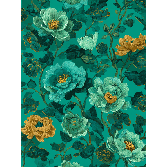 Vintage Floral Peony Canvas Wall Art for Living Room Bedroom Dining Room Hallway Office Home Decor