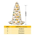 thumbnail image 2 of Honeii Cars Print Poncho Cape, Cloak Coat, Snuggly Hooded Wearable Blanket, Hooded Cape For Teenagers,Halloween Costumes-Large, 2 of 7