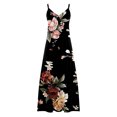 thumbnail image 5 of Qiopertar Robe d'Été Imprimée Décontractée Sans Manches Col en V pour Femmes en Solde Livraison Gratuite à Moins de 5$ jusqu'à 90 % de Réduction, 5 of 5
