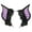 Headband black purple, variant on ZPAQI Trendy Bat Beast Ears Headbands Lovely Bat Headbands Children Hair Hoop
