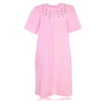 thumbnail image 5 of JEFFRICO Womens Dusters For Women Zipper Front Housecoat Lounger Duster House Dress Short Sleeve Nightgowns Pajamas Robe Plus Size, 5 of 7