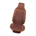 thumbnail image 3 of Cojín de asiento ventilado, cubierta de asiento de refrigeración para vehículo, Protector de asiento de oficina, automotriz para conducción de verano, 12V Marrón, 3 of 8