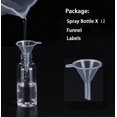 thumbnail image 2 of Botellas de aerosol TINFO, 120 ml, de plástico transparente, tamaño mini viaje, paquete de 12, 2 of 3