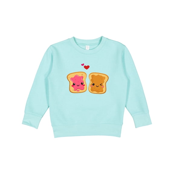 Inktastic Peanut Butter and Jelly Toddler Sweatshirt